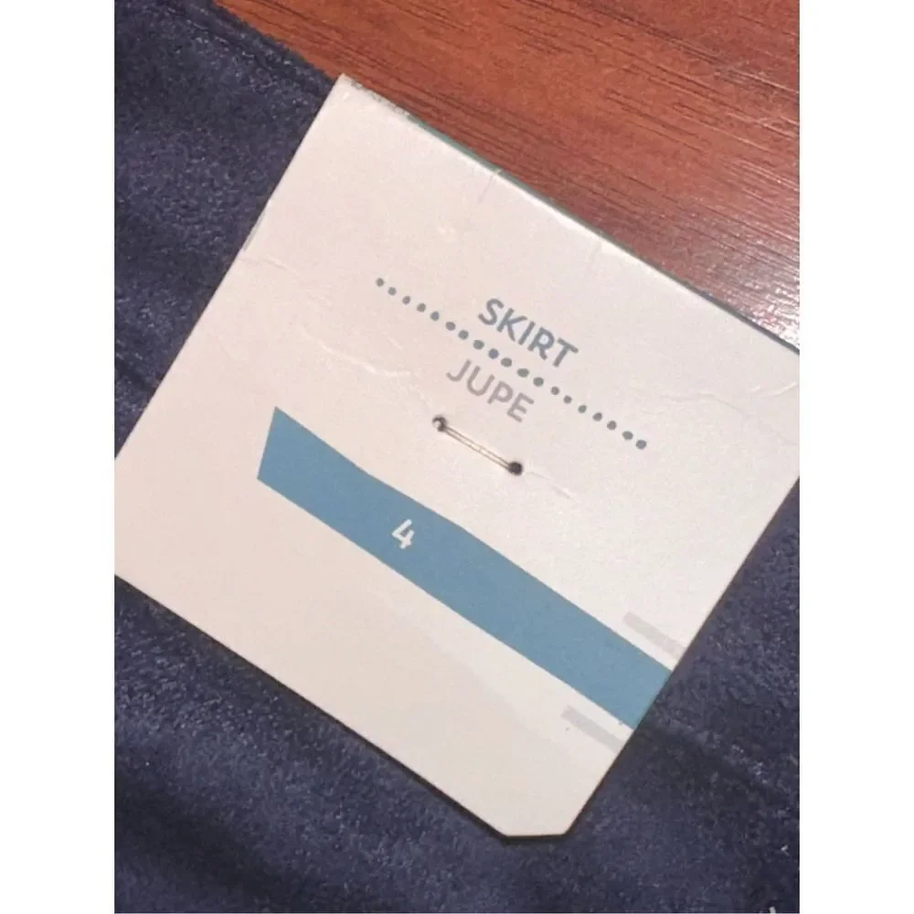 New with Tags‎ NWT women Old Navy skirt Jupe size 4 Navy Blue